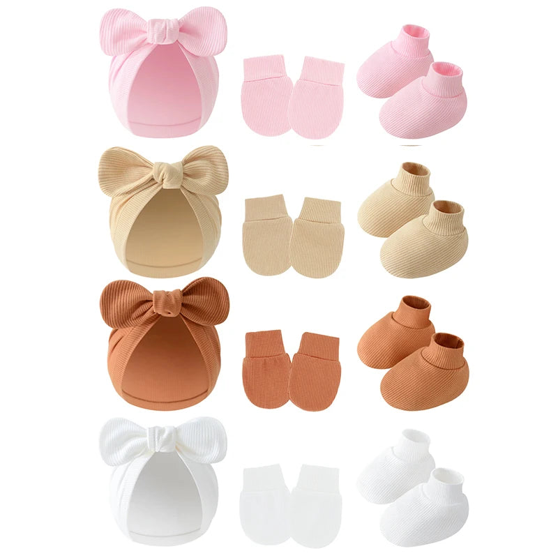 Set Bébé Bonnet Chaussettes