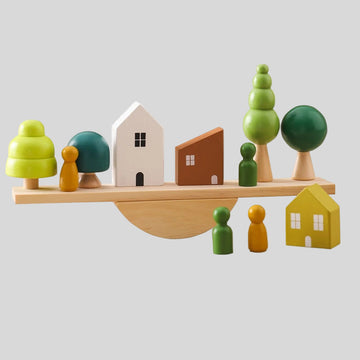 Blocs Sensoriels Bois Montessori