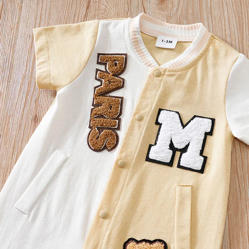 Combinaison Baseball Bébé Été