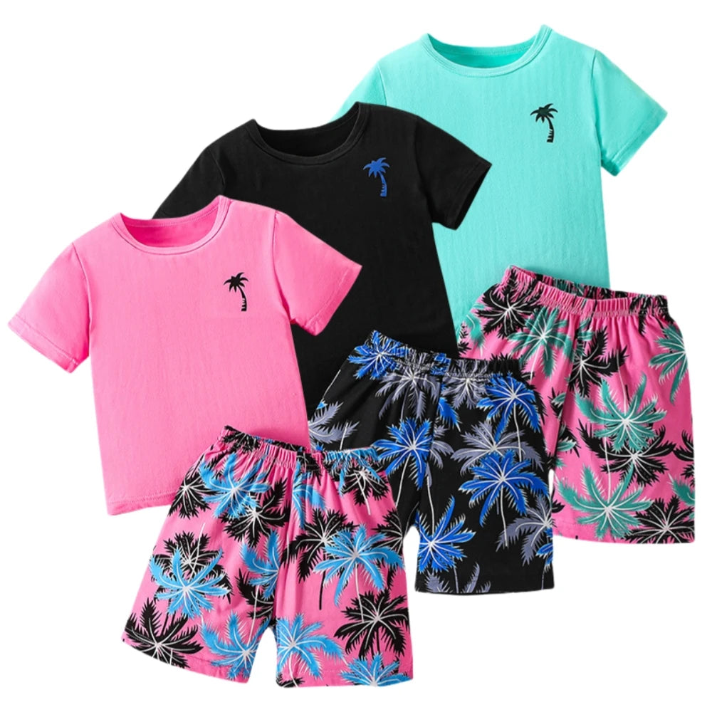 Ensemble Garçon Vacances Plage