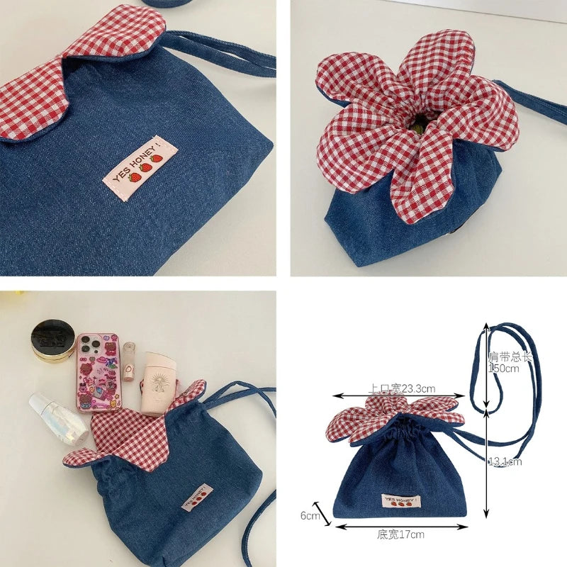 Sac Épaule Femme Denim