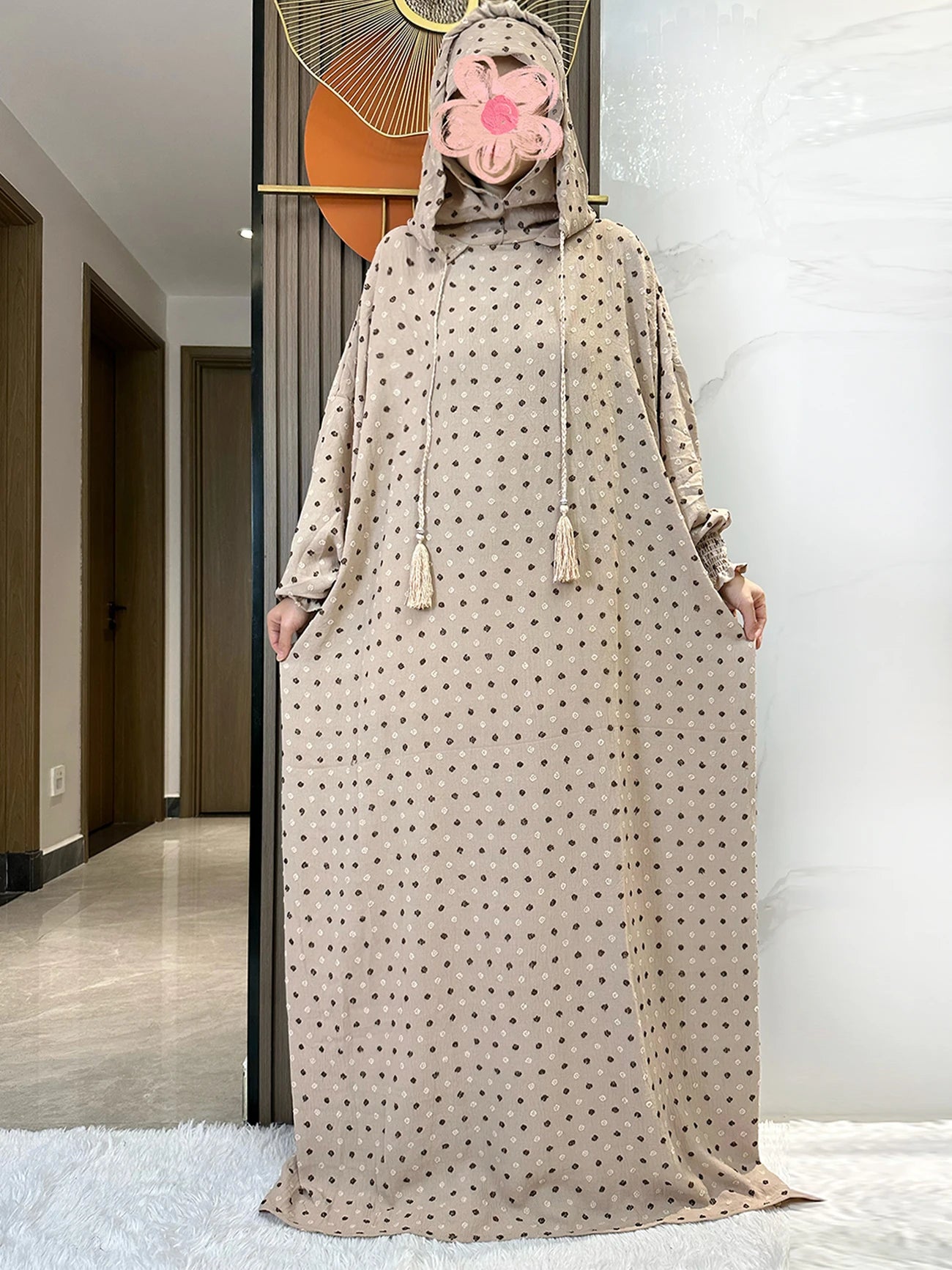 Abaya Femme Coton Douce