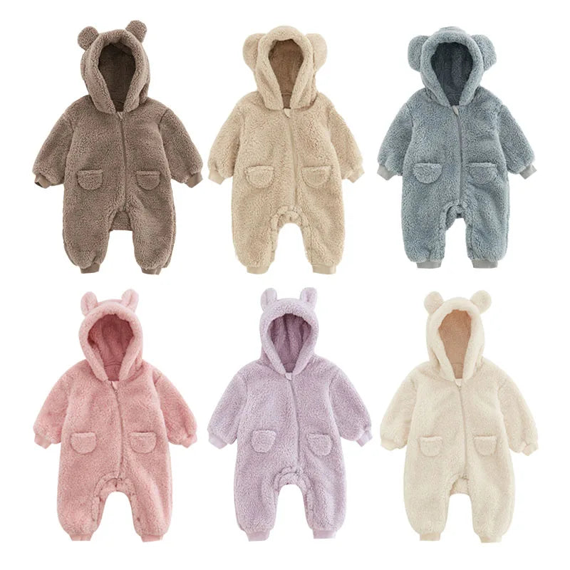 Combinaison Bébé Fleece Animal