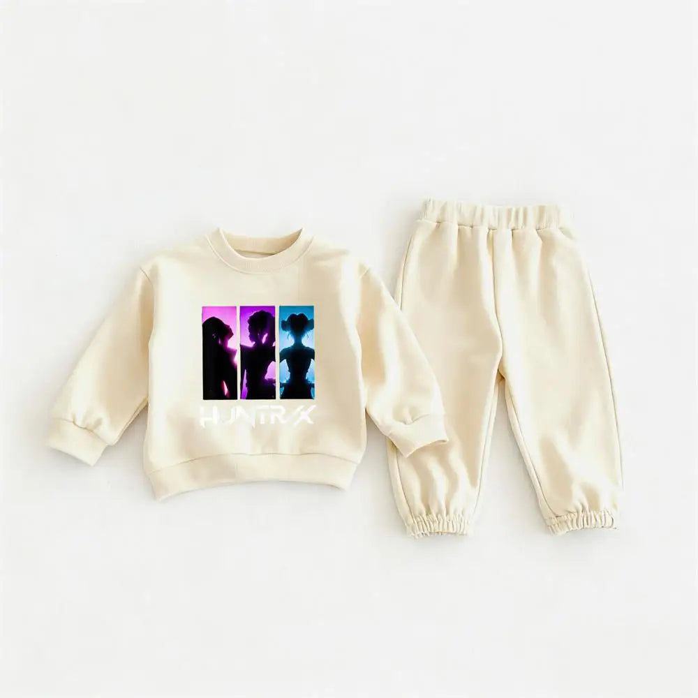 Ensemble Automne Fille Cartoon