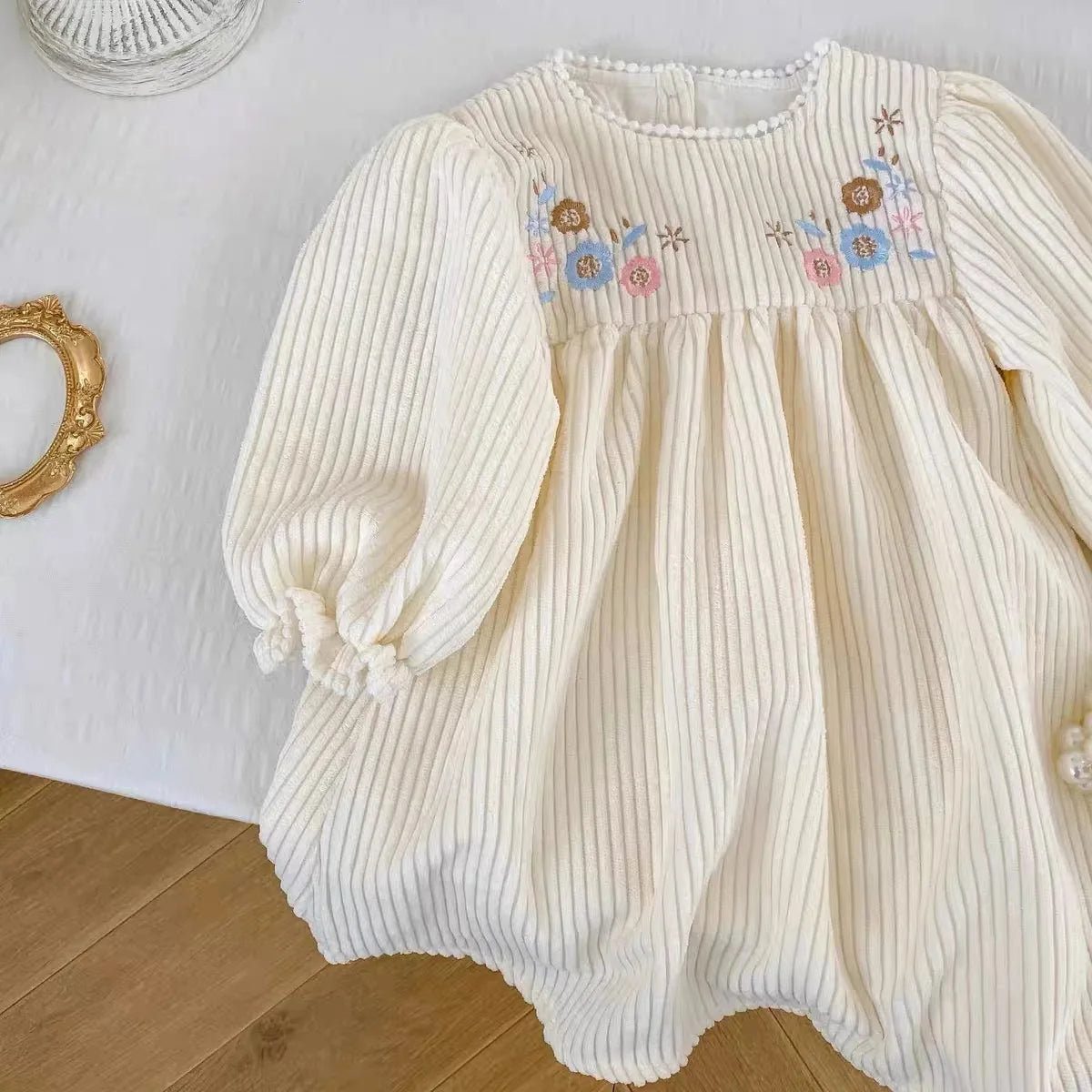 Robe Velours Fille Automne