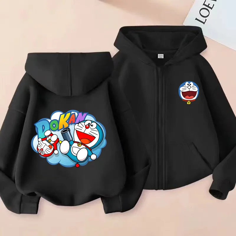 Cardigan Capuche Doraemon Enfant