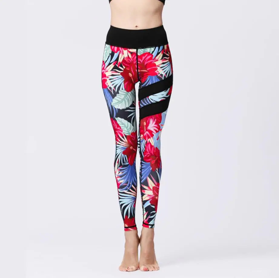 Ensemble Sport Femme Fleuri