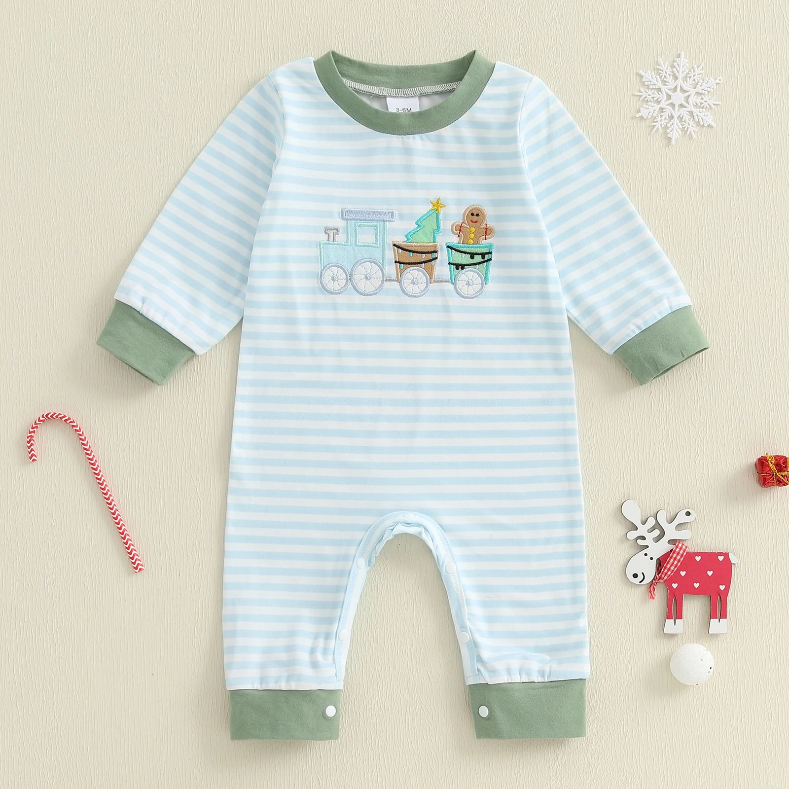 Combinaison Bébé Garçon Rayée