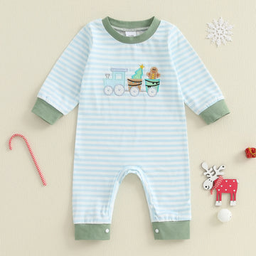 Combinaison Bébé Garçon Rayée
