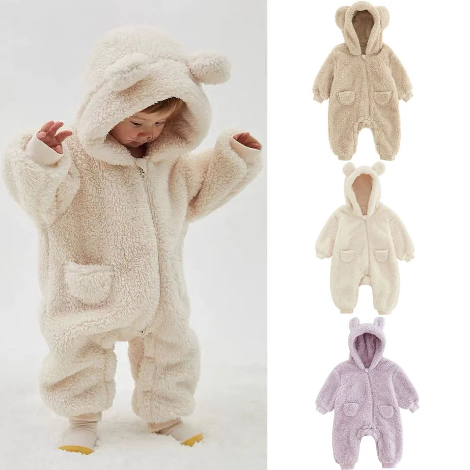 Combinaison Bébé Fleece Animal