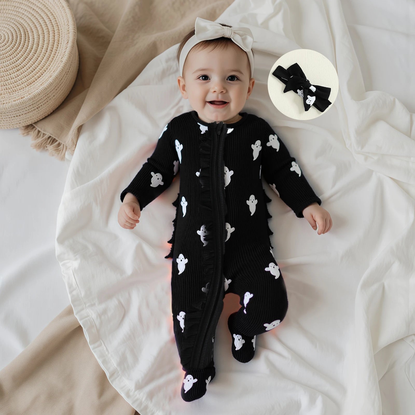 Romper Bébé Fille Halloween