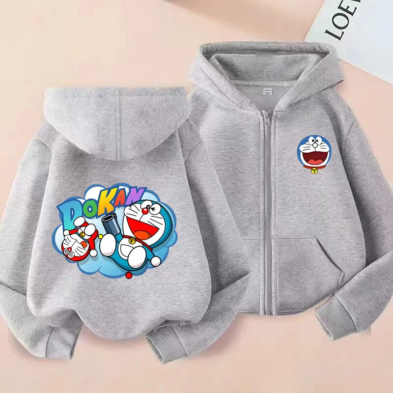 Cardigan Capuche Doraemon Enfant