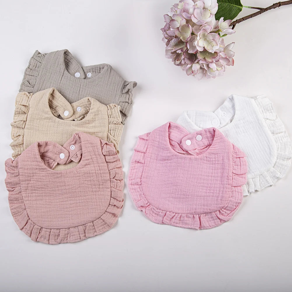 Bavoirs Bébé Coton Ajustable