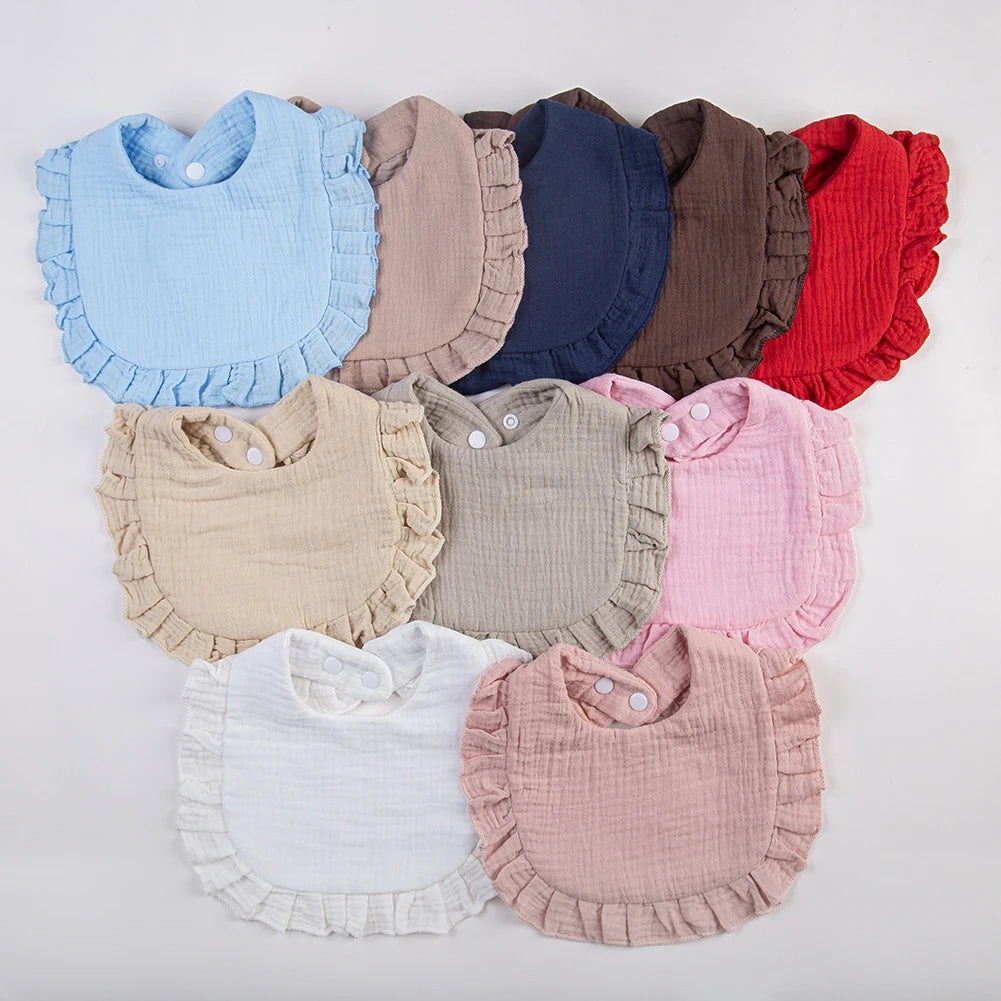 Bavoirs Bébé Coton Ajustable
