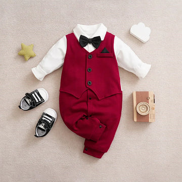 Combinaison Bébé Nœud Papillon