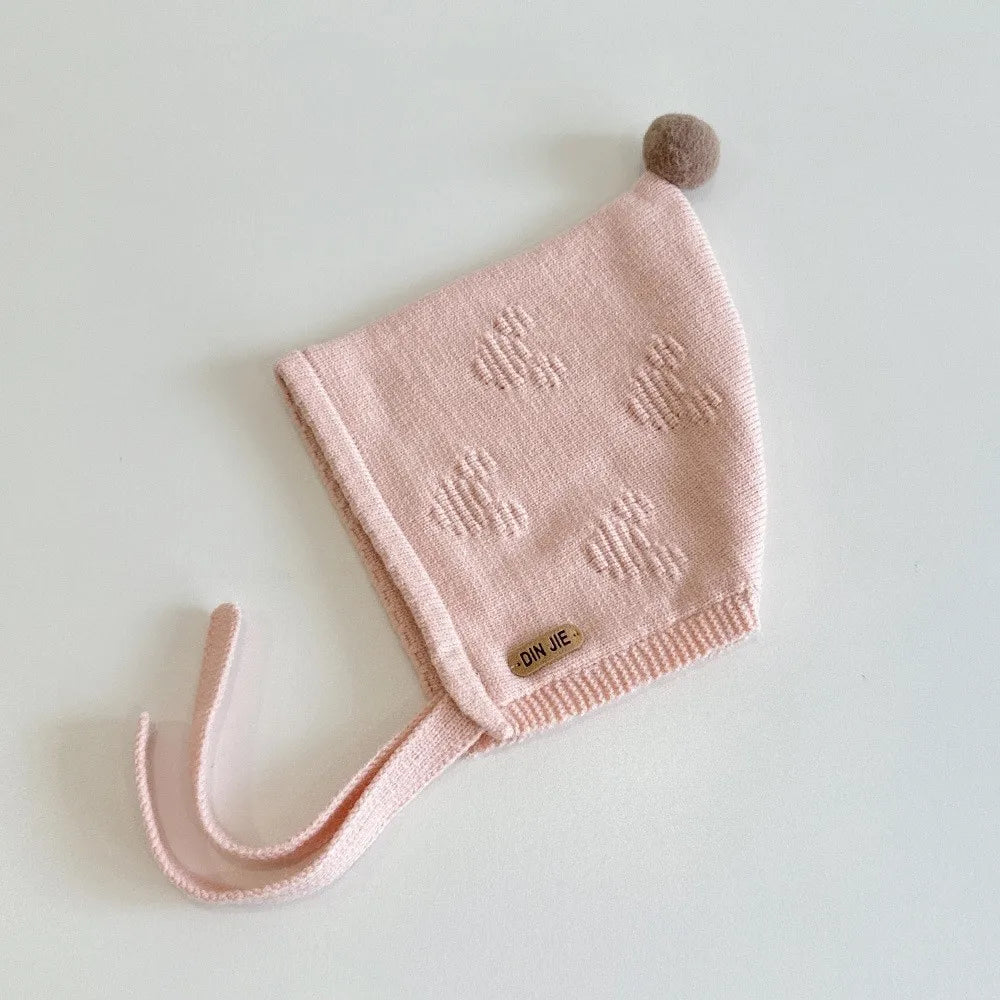 Bonnet Bébé Pompon Hiver