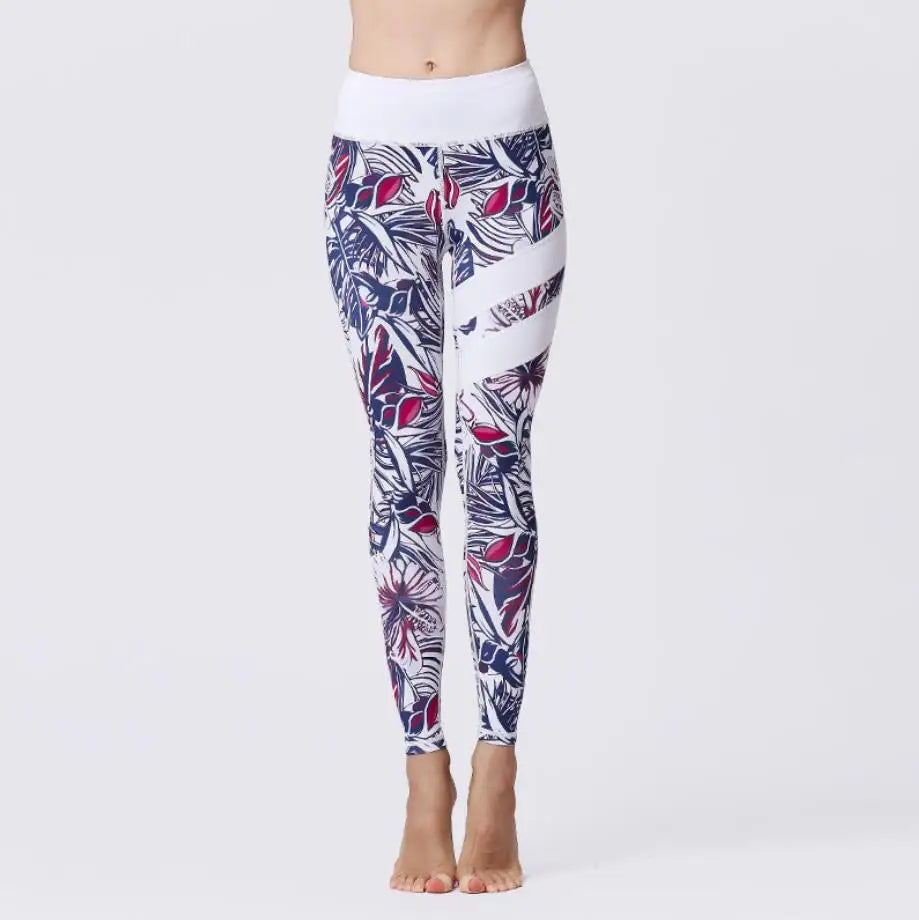 Ensemble Sport Femme Fleuri