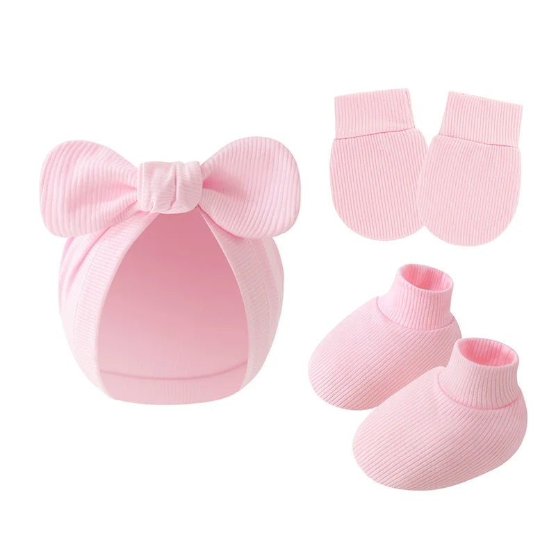 Set Bébé Bonnet Chaussettes