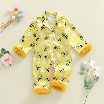 Pyjama Bébé Fille Abeille