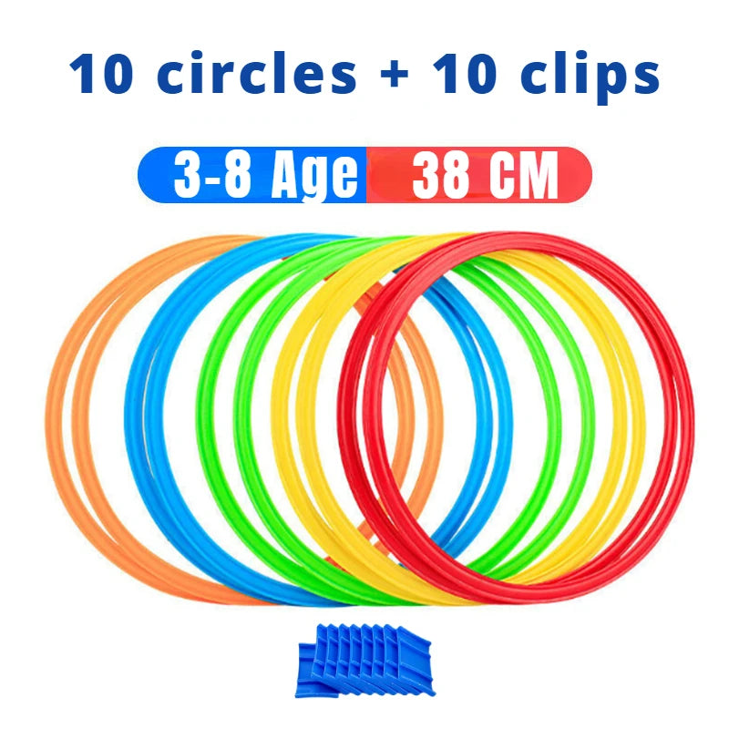 Jeu Anneaux Saut Enfants