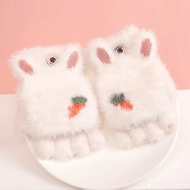 Mitaines Enfants Hiver Velours