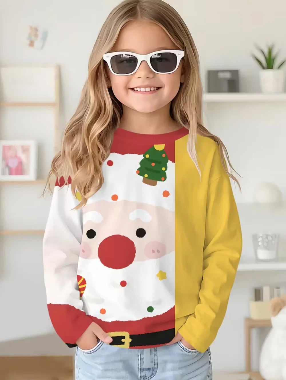 T-shirt Enfant Noël 3D