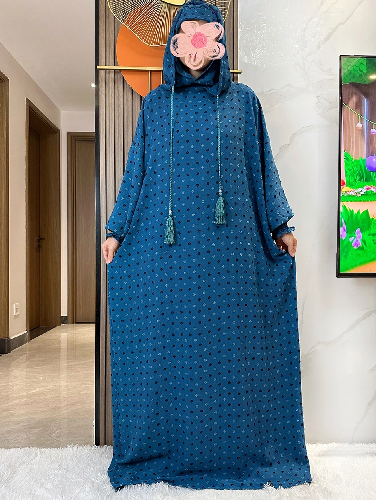 Abaya Femme Coton Douce