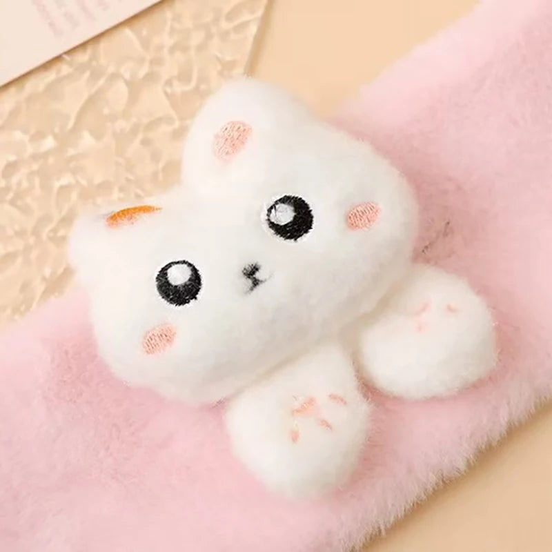 Écharpe Peluche Lapin Enfant