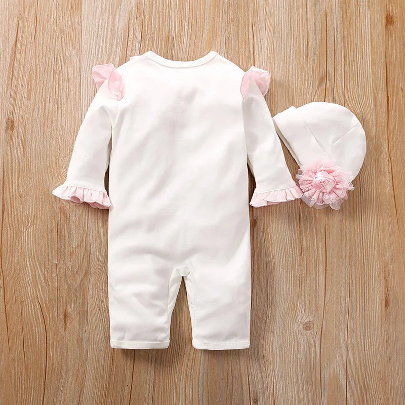 Body Bébé Fleurs Coton
