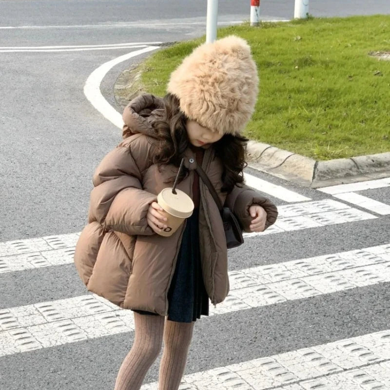 Manteau Fille Hiver Épais