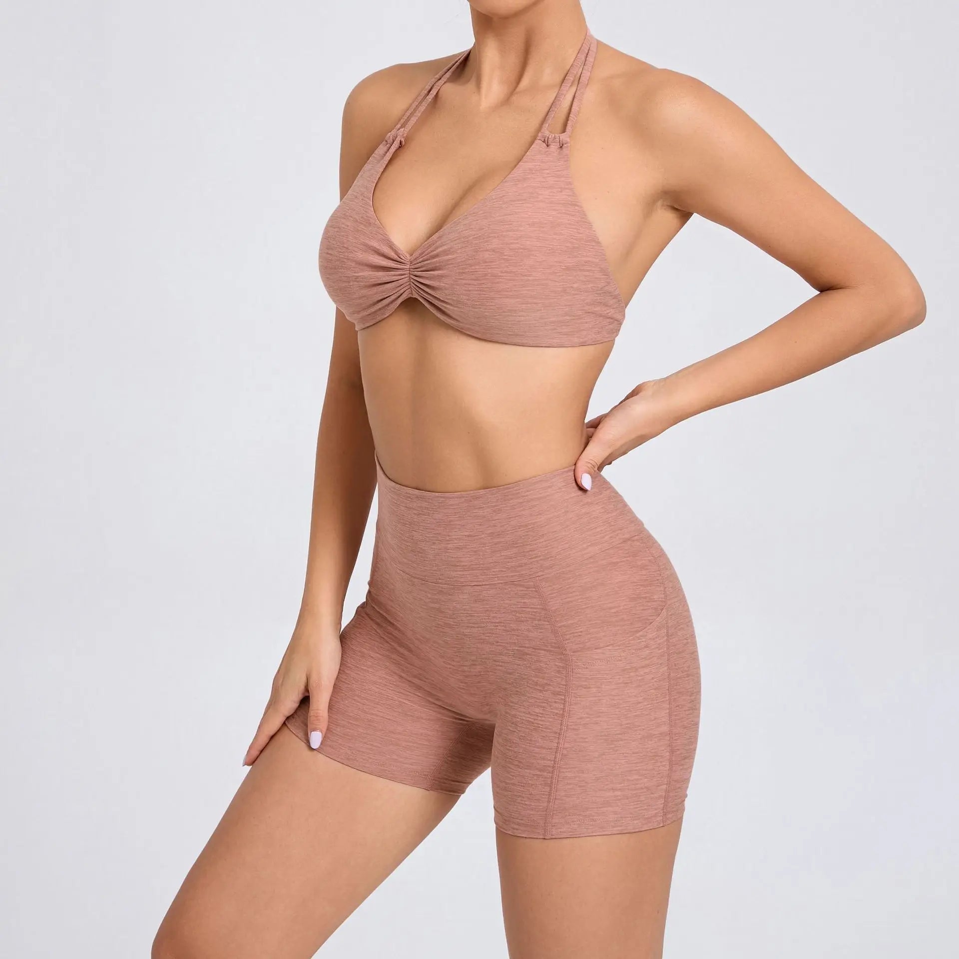 Ensemble Yoga Femme Nude