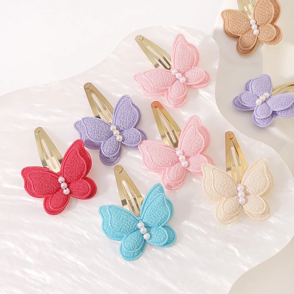 Barrettes Papillon Enfant Fille