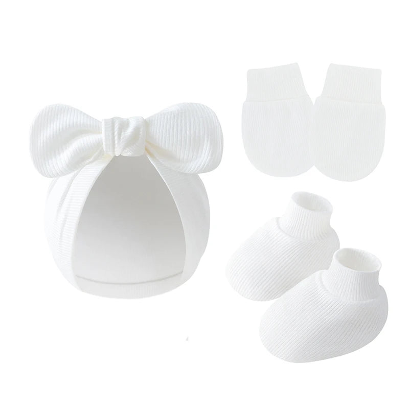 Set Bébé Bonnet Chaussettes