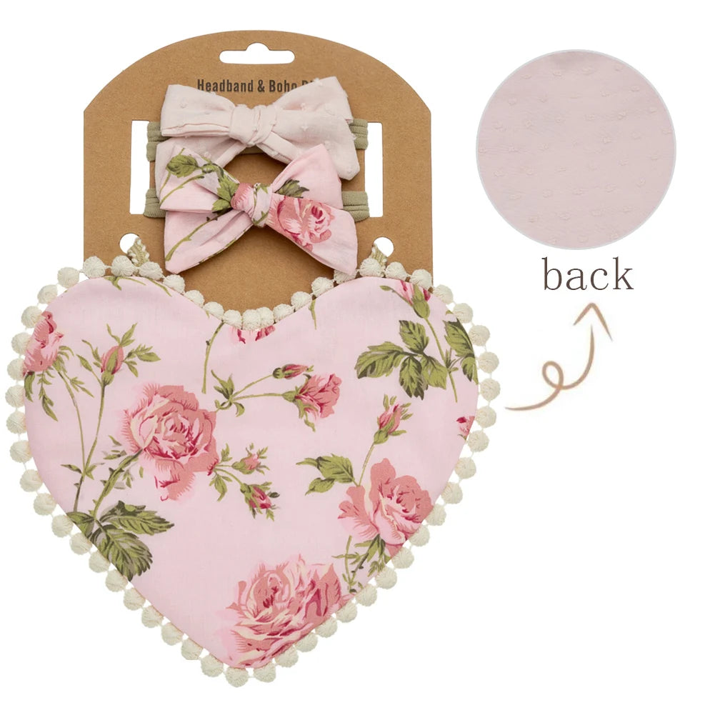 Bavoirs Bébé Saint-Valentin