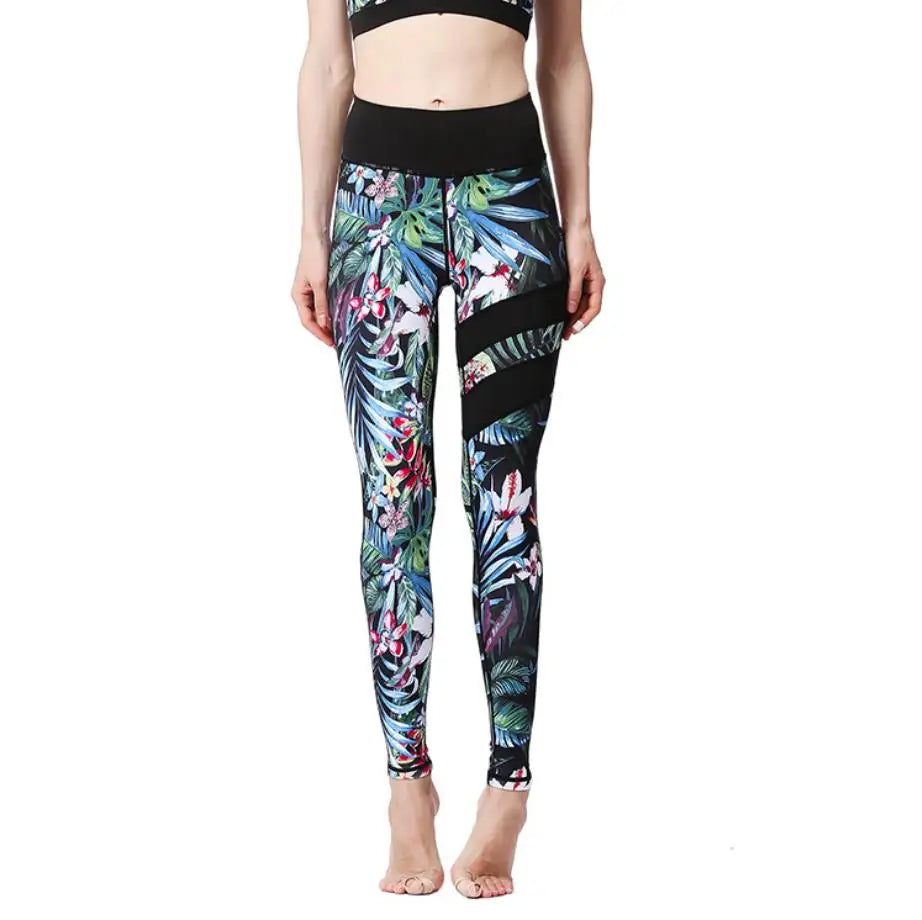 Ensemble Sport Femme Fleuri