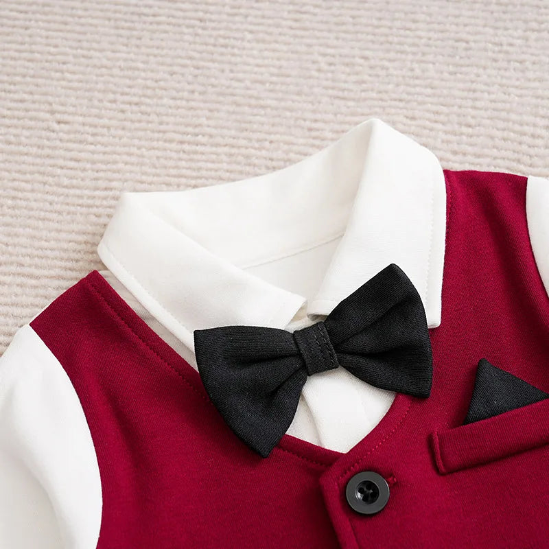 Combinaison Bébé Nœud Papillon
