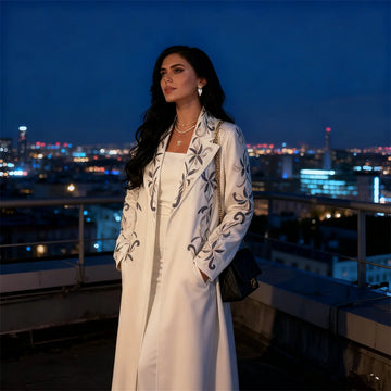 Abaya Femme Dubaï Brodée Élégante