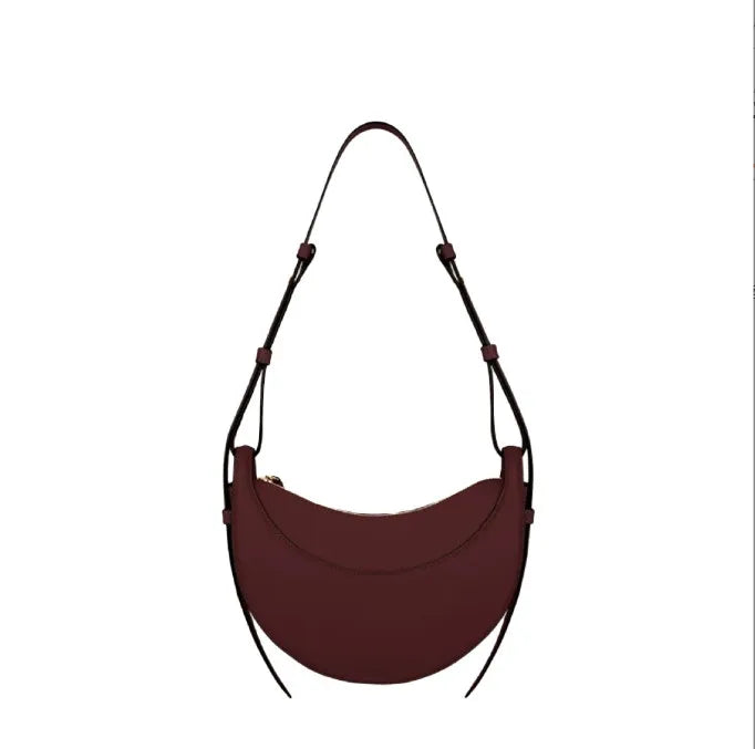 Sac Croissant Femme Cuir Luxe
