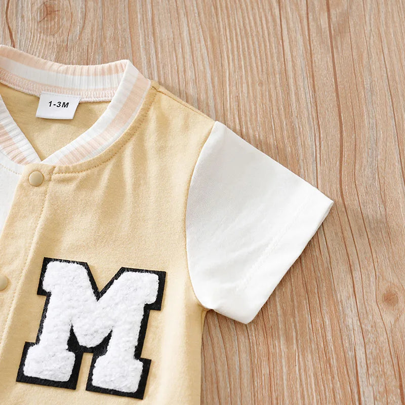 Combinaison Baseball Bébé Été