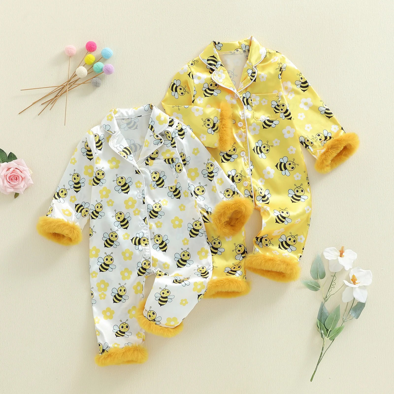 Pyjama Bébé Fille Abeille
