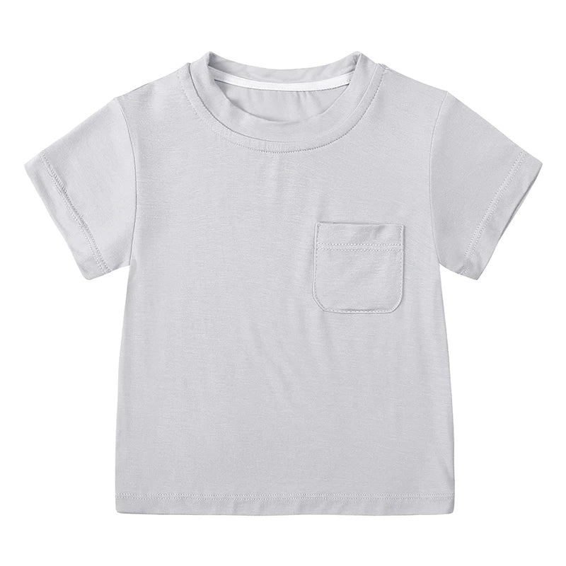 T-shirt Bébé Bambou Poche