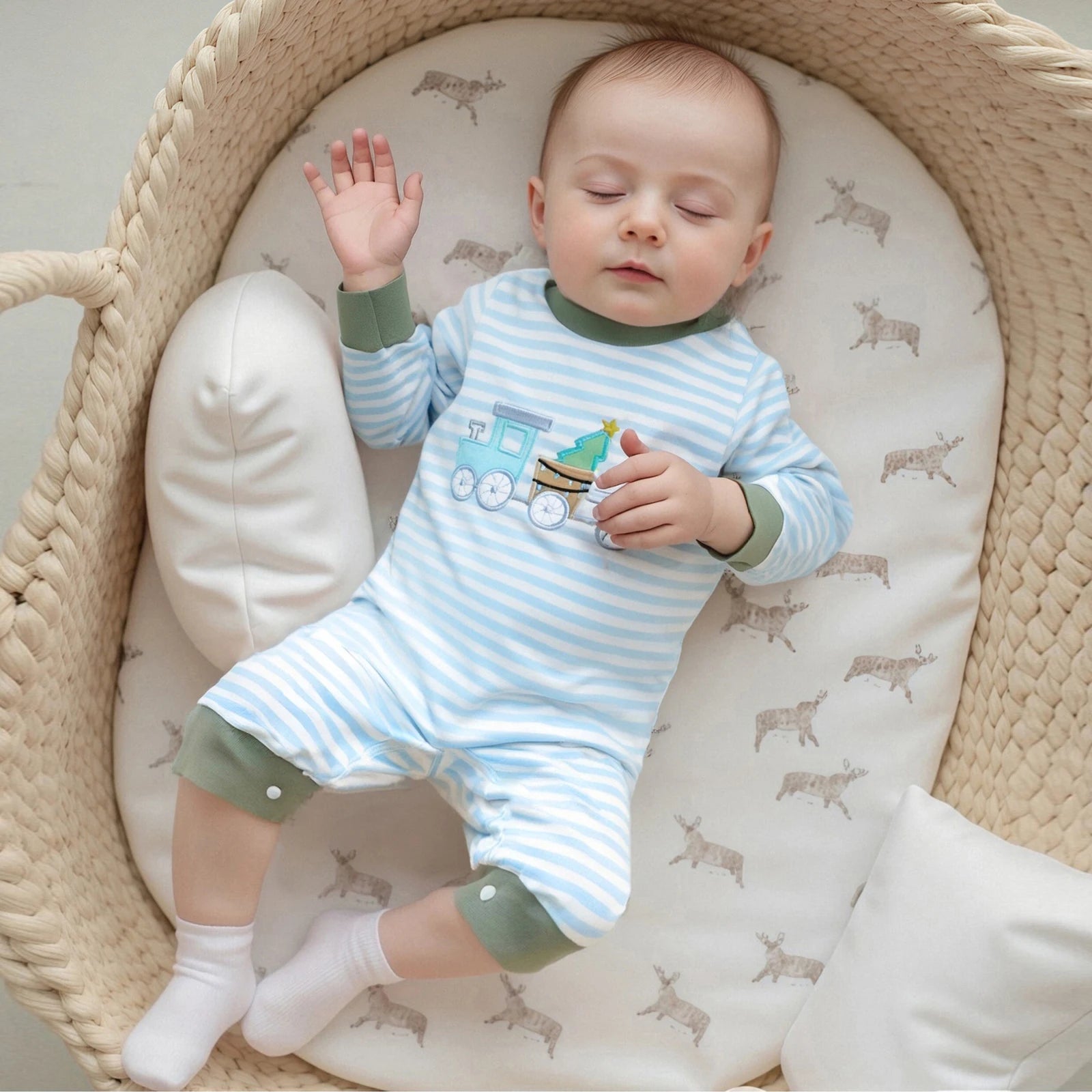 Combinaison Bébé Garçon Rayée