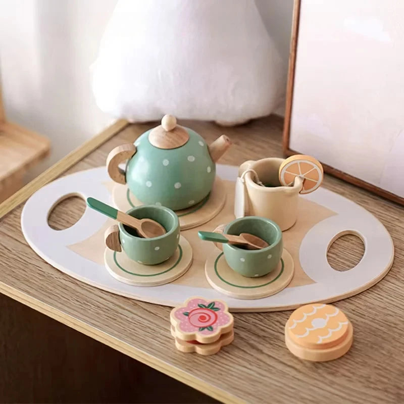 Set Thé en Bois Enfants
