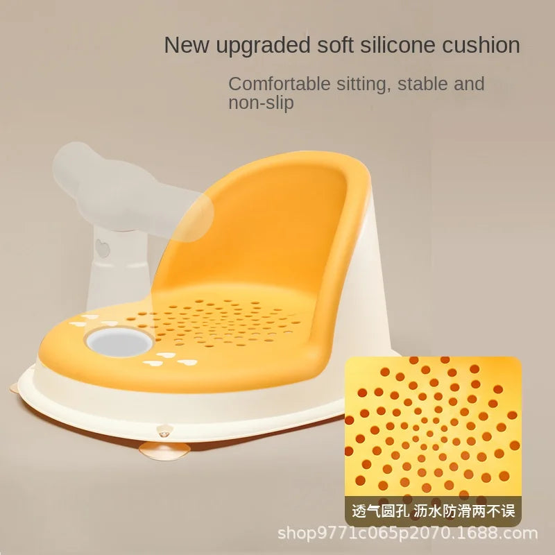 Siège de Douche Bébé Portable Sécurisé