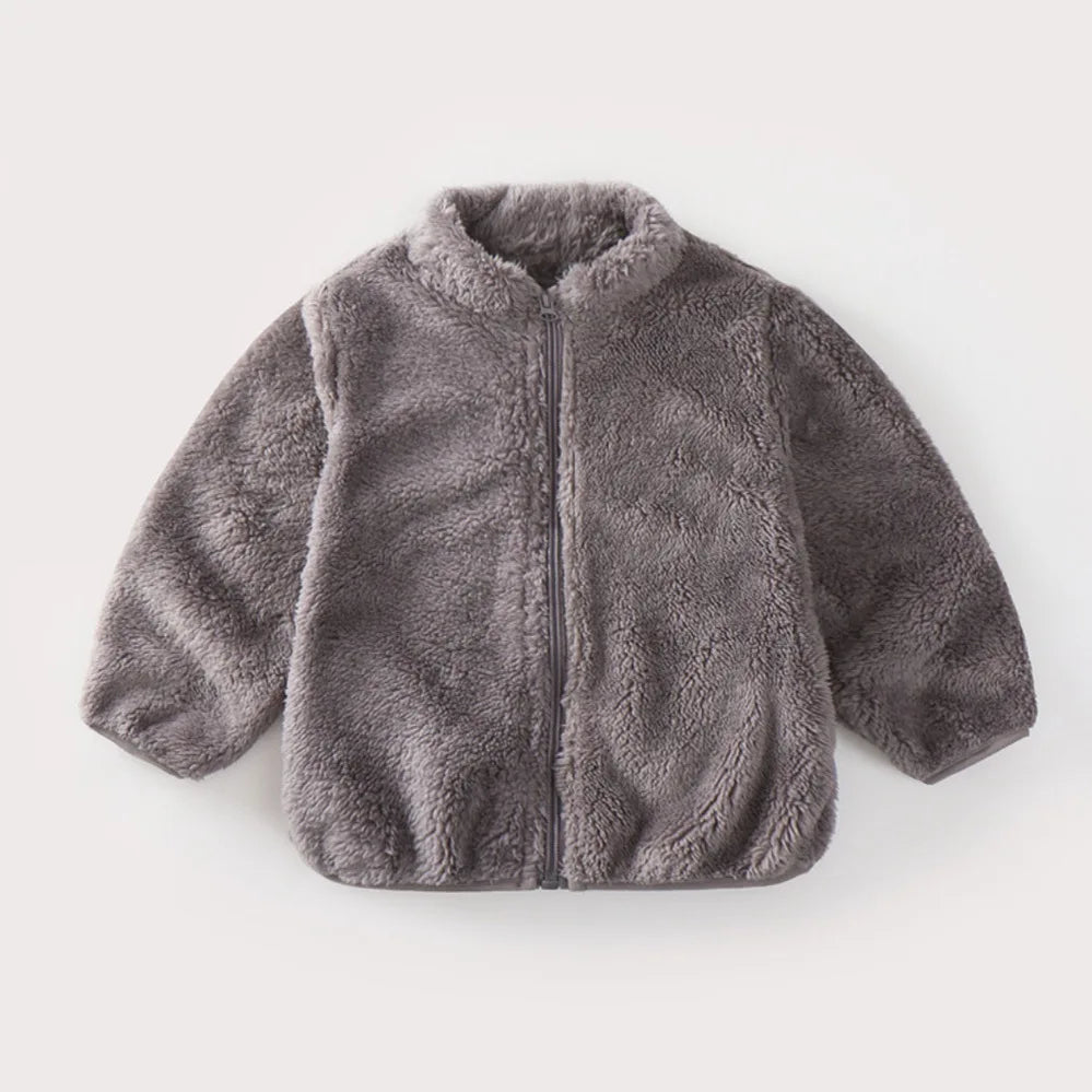 Manteau Peluche Bébé Doux