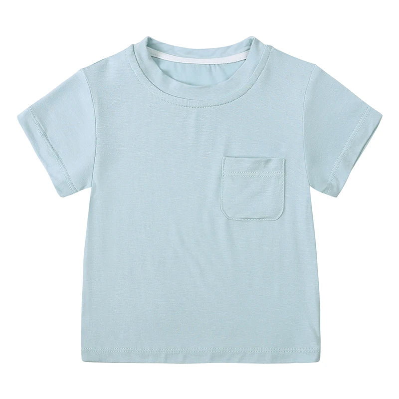 T-shirt Bébé Bambou Poche