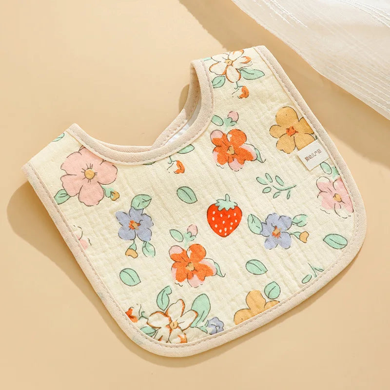 Bavoir Bébé Coton 6 Couches