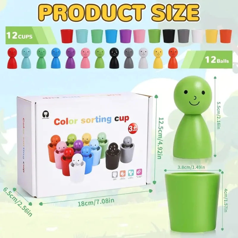 Jeu Tri Couleurs Montessori