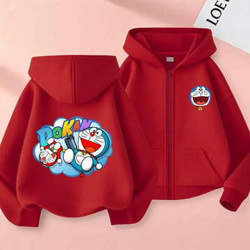Cardigan Capuche Doraemon Enfant