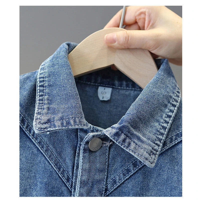 Veste Jean Fille Perles